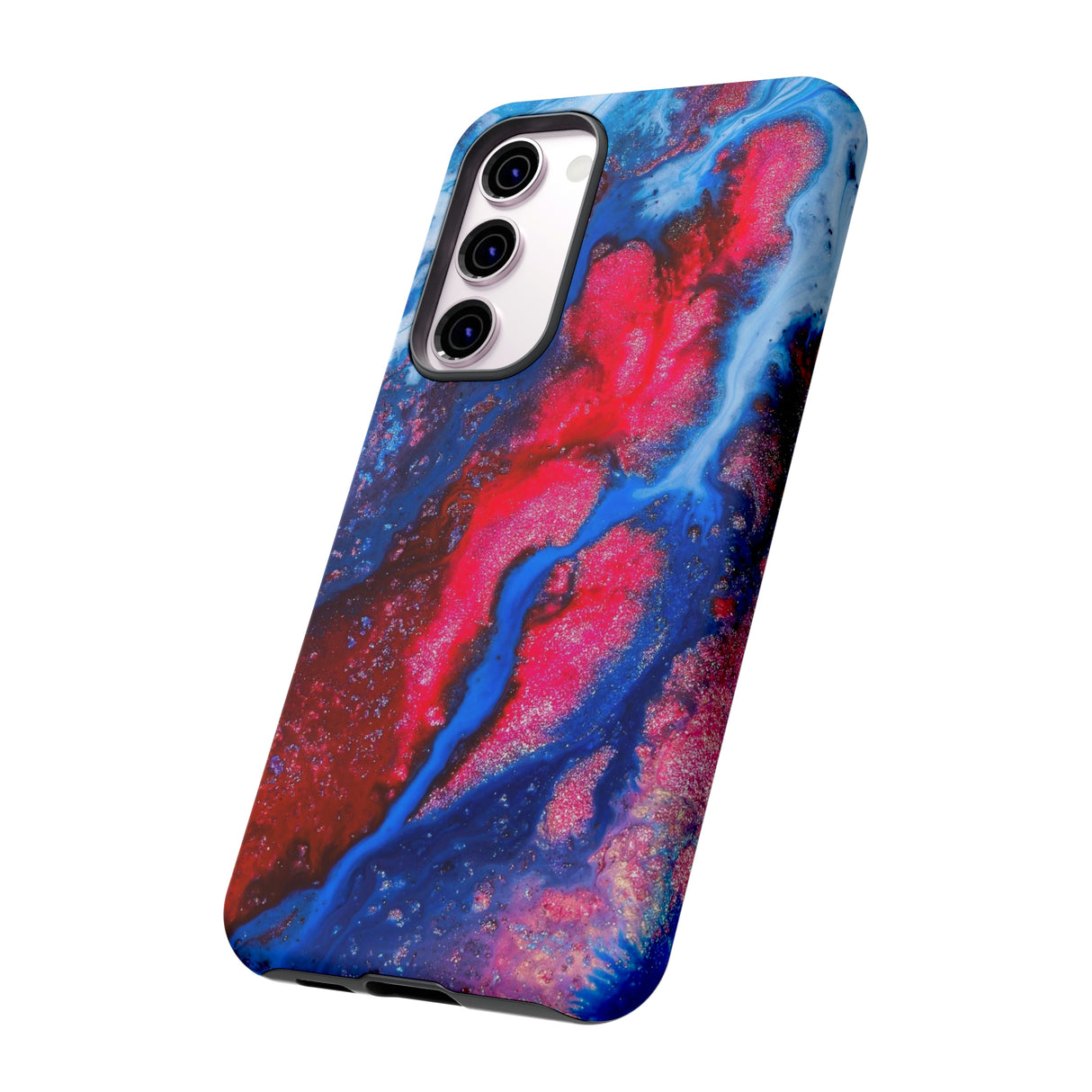 Red n Blue Ink Art Android Case (Protective) Phone Case