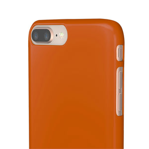 Burnt Orange iPhone Case (Slim) Phone Case