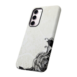 Rosett Gothic Flower Samsung Case (Protective) Phone Case