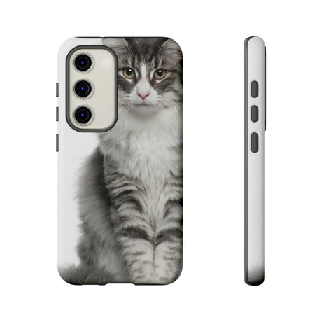 Forest Cat Android Case (Protective) Samsung Galaxy S23 Matte Phone Case