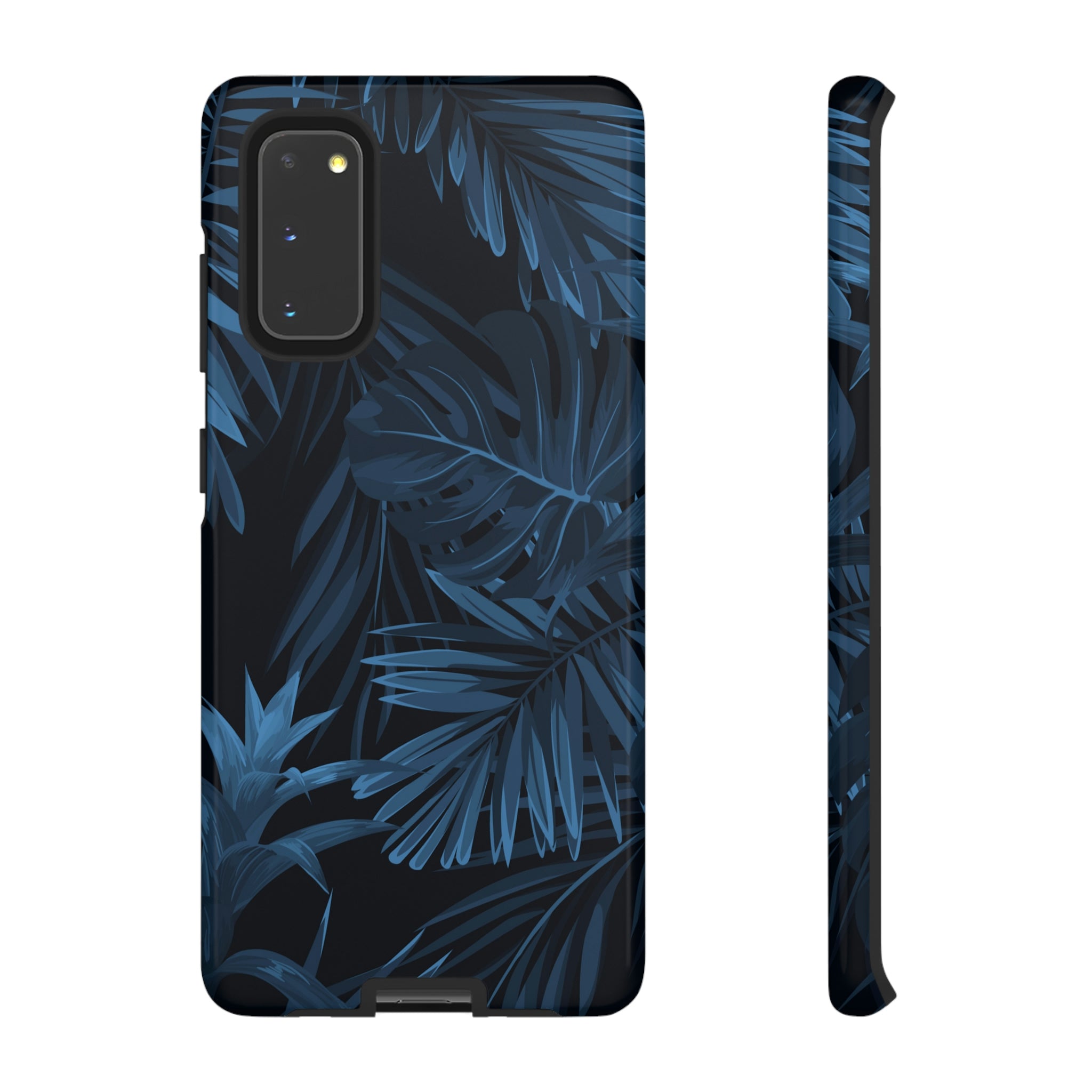 Blue Tropical Android Case (Protective) Samsung Galaxy S20 Glossy Phone Case