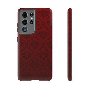 Dark Red Wallpaper Android Case (Protective) Samsung Galaxy S21 Ultra Matte Phone Case