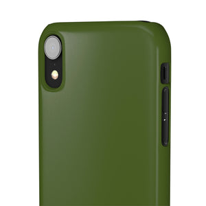 Dark Moss Green iPhone Case (Slim) Phone Case