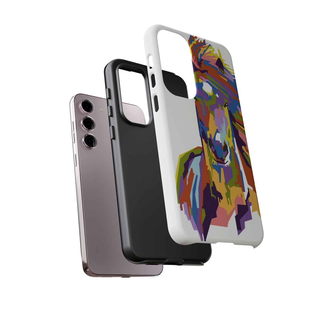 Horse Abstract Art Android Case (Protective) Phone Case