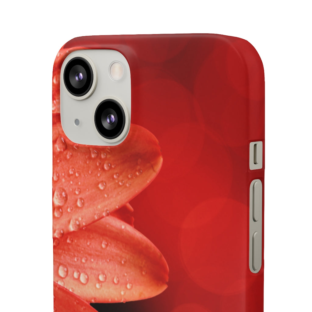 Red Spring Flower Samsung/iPhone (Slim) iPhone 13 Matte Phone Case