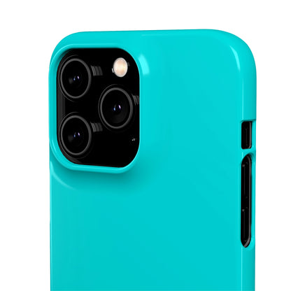 Dark Turquoise iPhone Case (Slim) Phone Case