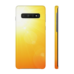 Bright Summer Sun Samsung/iPhone (Slim) Phone Case