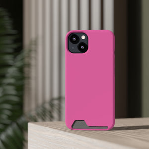 Hot Pink iPhone Case (Card) Phone Case