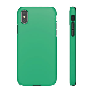 Crayola Green iPhone Case (Slim) iPhone XS Glossy Phone Case