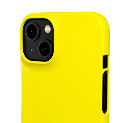 Canary Yellow iPhone Case (Slim) Phone Case