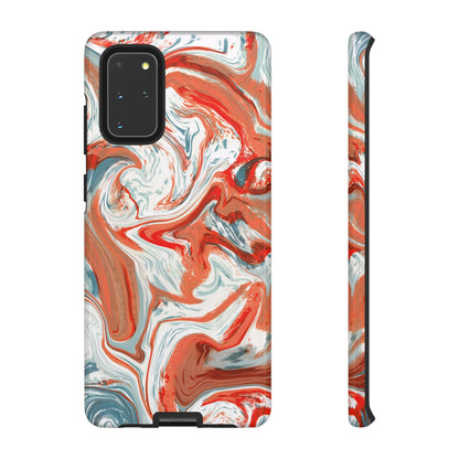 Orange Art Android Case (Protective) Samsung Galaxy S20+ Glossy Phone Case