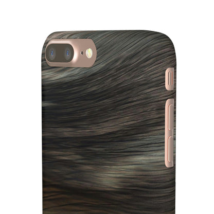 Brush Strokes Ink Art iPhone Case (Slim) Phone Case