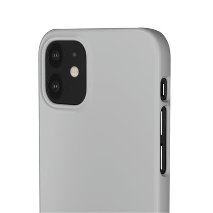 Gray iPhone Case (Slim) Phone Case