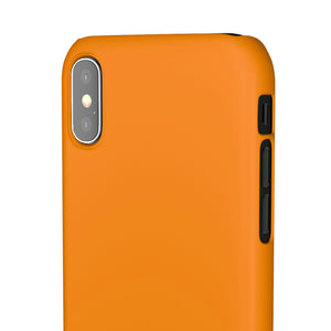 Dark Orange iPhone Case (Slim) Phone Case