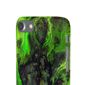 Toxic Ink Art iPhone Case (Slim) Phone Case