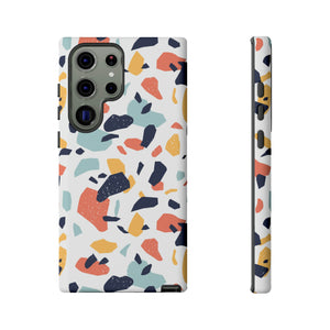 Colorful Terrazzo Android Case (Protective) Samsung Galaxy S23 Ultra Matte Phone Case