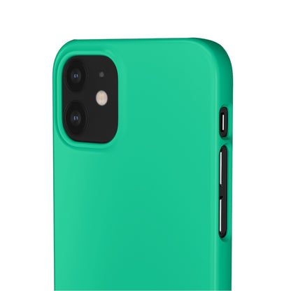 Caribbean Green iPhone Case (Slim) Phone Case