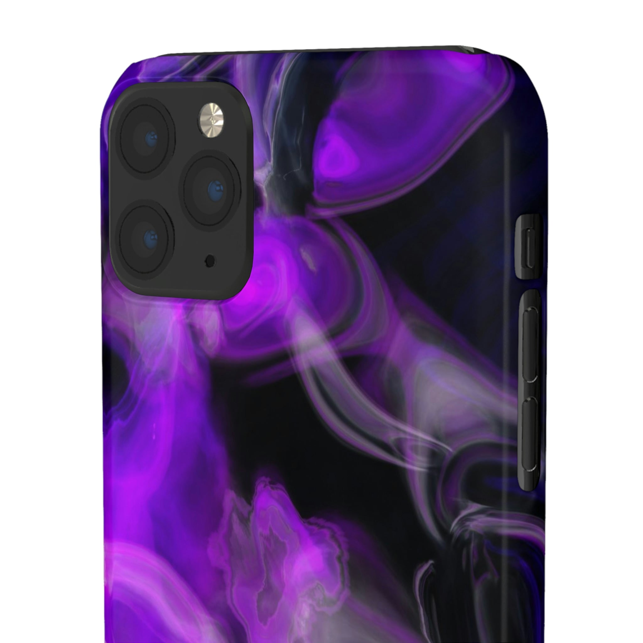 Purple Marble iPhone Case (Slim) Phone Case