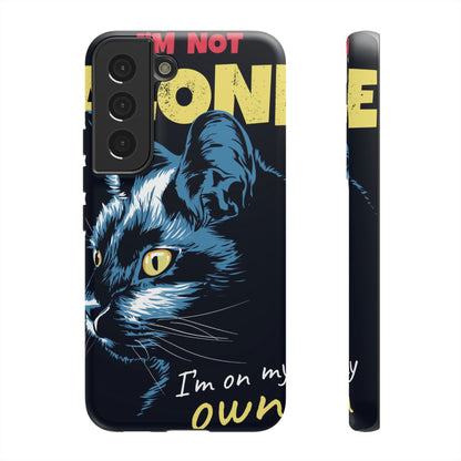 Black Cat Poster Android Case (Protective) Samsung Galaxy S22 Matte Phone Case