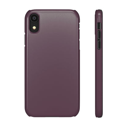 Eggplant iPhone Case (Slim) iPhone XR Glossy Phone Case