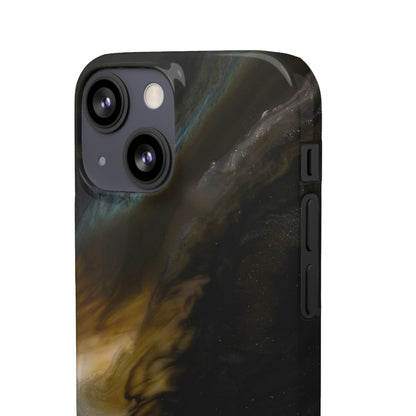 Midnight Shaddow Ink Art iPhone Case (Slim) Phone Case