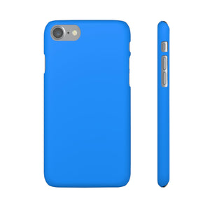 Dodger Blue iPhone Case (Slim) iPhone 7 Matte Phone Case