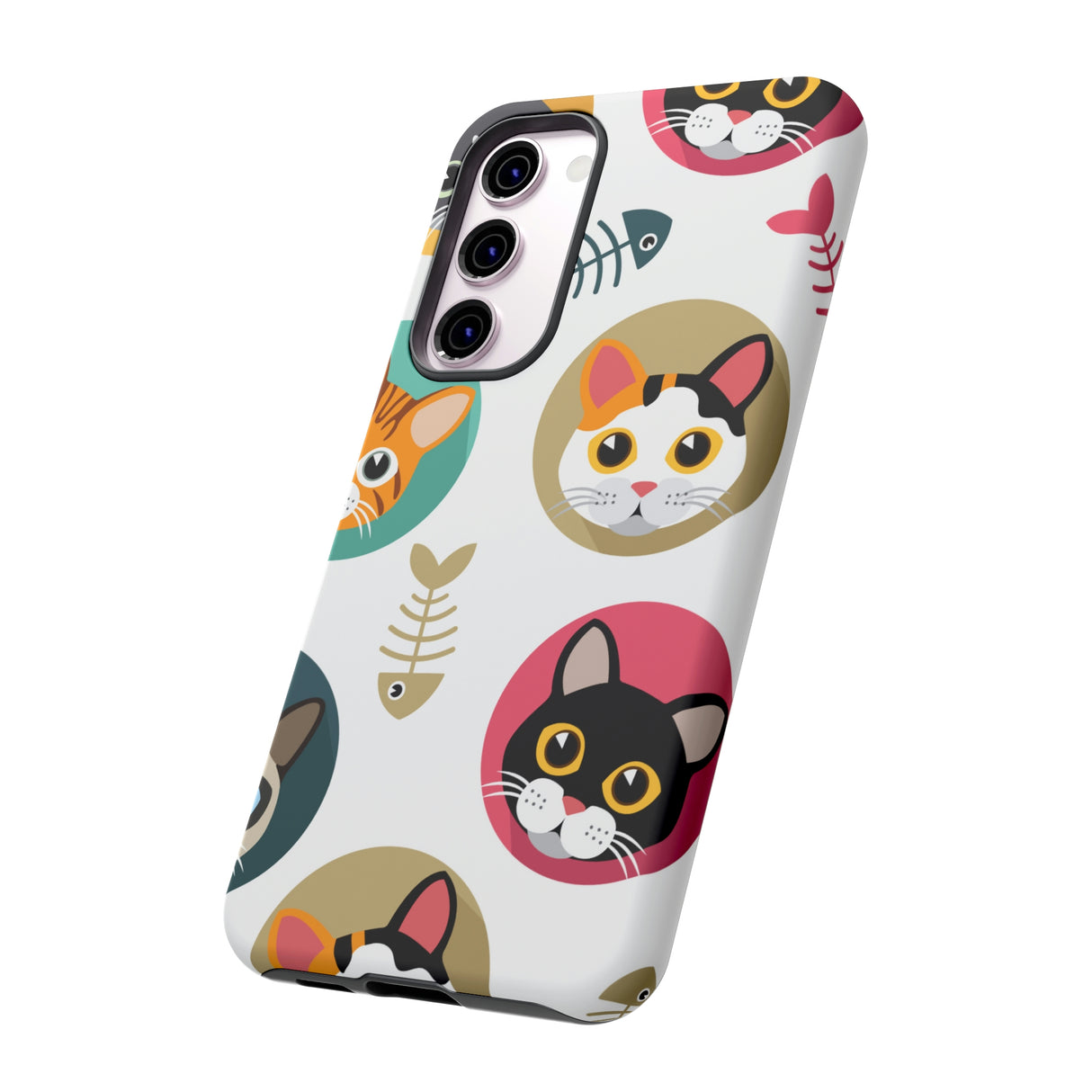 Cats Fishbone Android Case (Protective) Phone Case