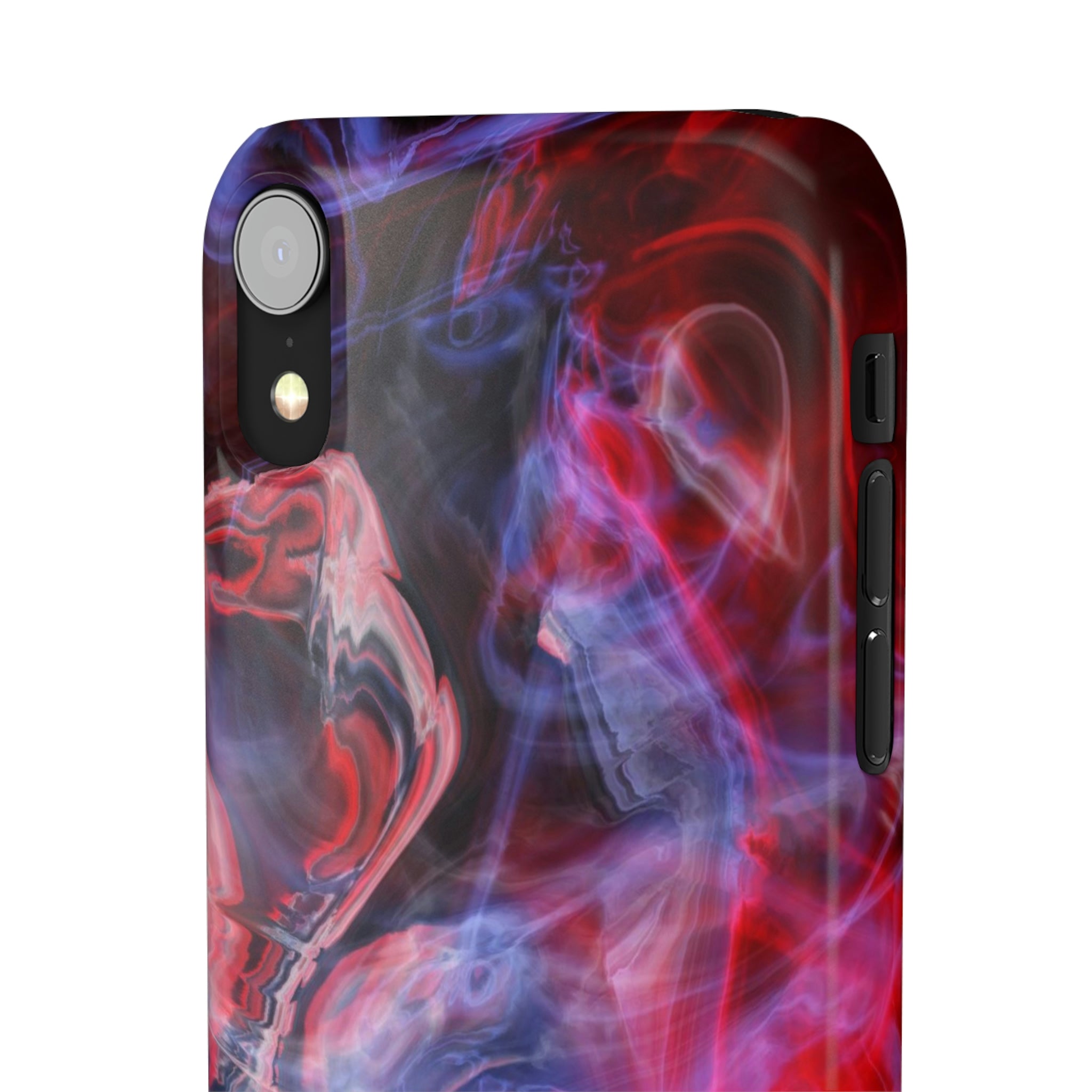 Red Marble iPhone Case (Slim) Phone Case