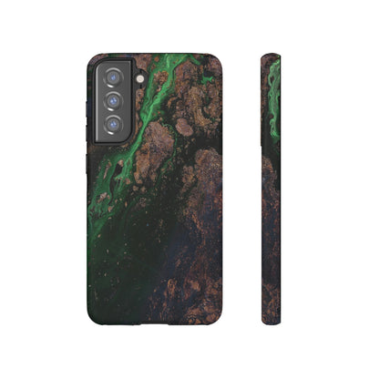 Earth Ink Art Android Case (Protective) Samsung Galaxy S21 FE Matte Phone Case