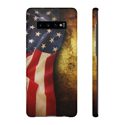 Close up of American flag Samsung/iPhone (Slim) Phone Case