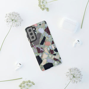 Terrazzo in Green Android Case (Protective) Phone Case