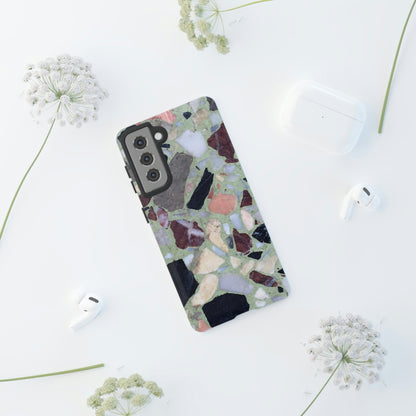 Terrazzo in Green Android Case (Protective) Phone Case