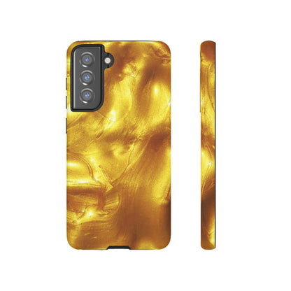 Liquid Gold Android Case (Protective) Samsung Galaxy S21 FE Matte Phone Case