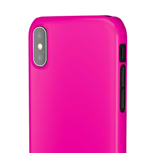 Hollywood Cerise iPhone Case (Slim) Phone Case