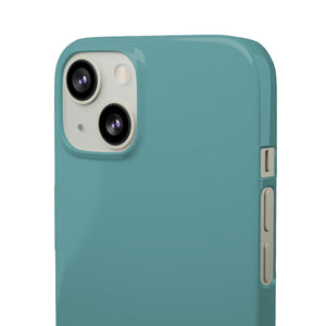 Cadet Blue iPhone Case (Slim) Phone Case