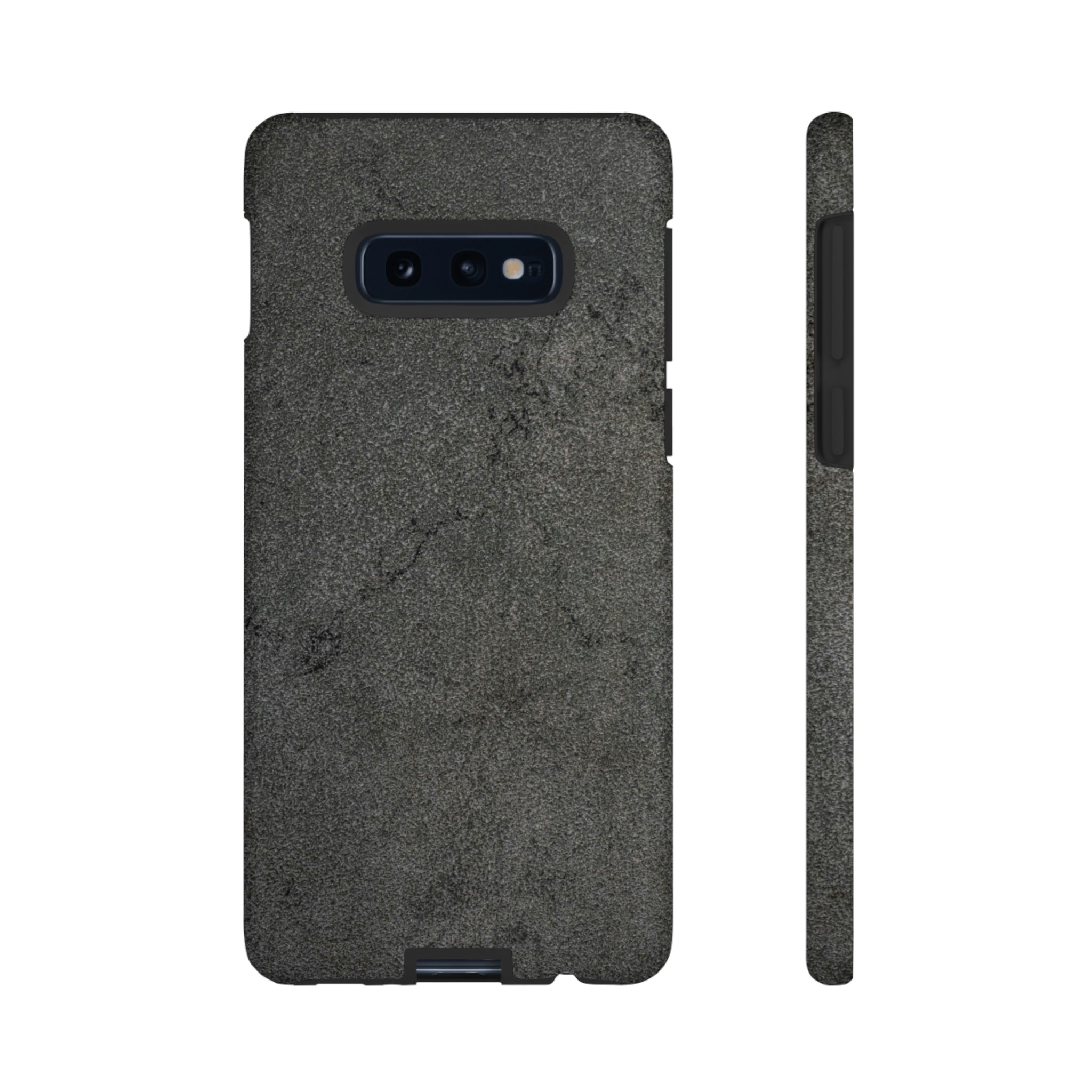 Steel Grey Granite Android Case (Protective) Samsung Galaxy S10E Matte Phone Case