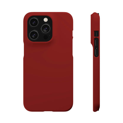 Falu Red iPhone Case (Slim) iPhone 14 Pro Matte Phone Case