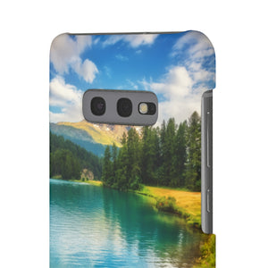 Fantastic Azure Alpine Lake Samsung/iPhone (Slim) Samsung Galaxy S10E Matte Phone Case