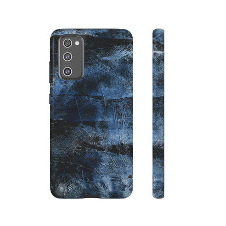 Blue StoneWall Android Case (Protective) Samsung Galaxy S20 FE Glossy Phone Case