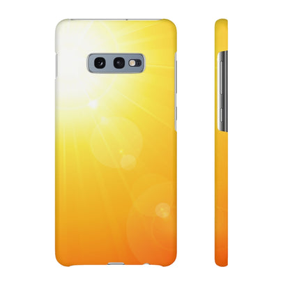 Bright Summer Sun Samsung/iPhone (Slim) Phone Case