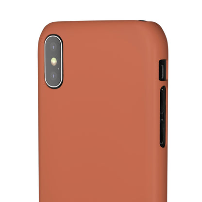 Copper Red iPhone Case (Slim) Phone Case