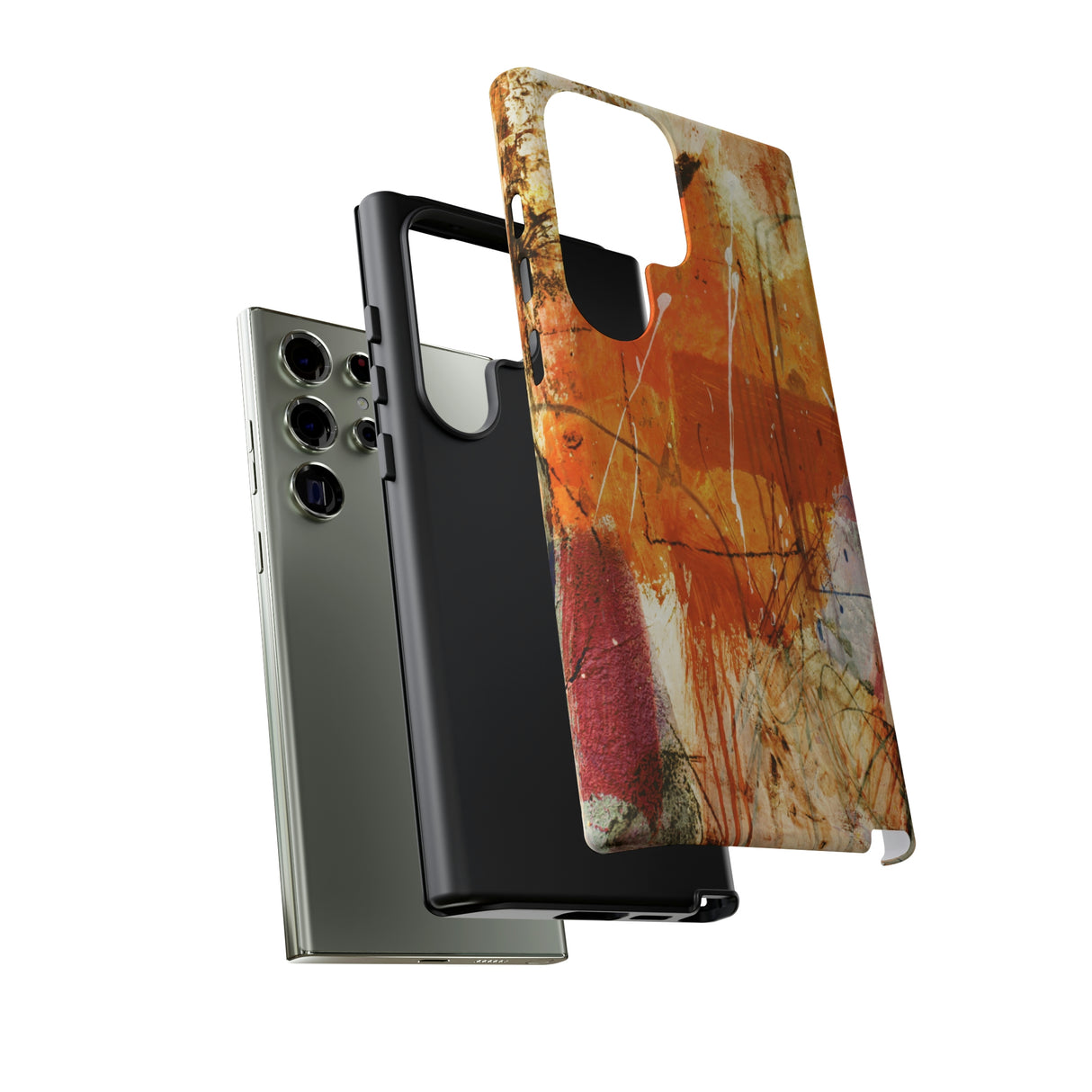 Abstract Orange Art Android Case (Protective) Phone Case