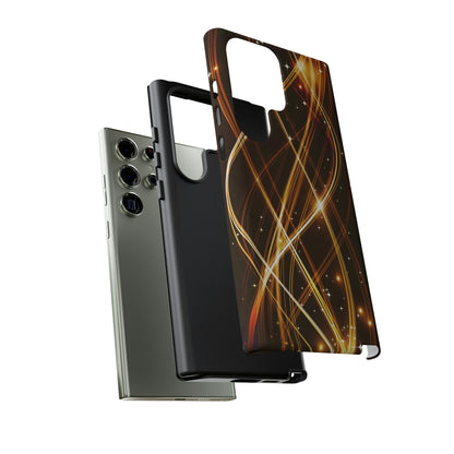 Golden Lines Android Case (Protective) Phone Case