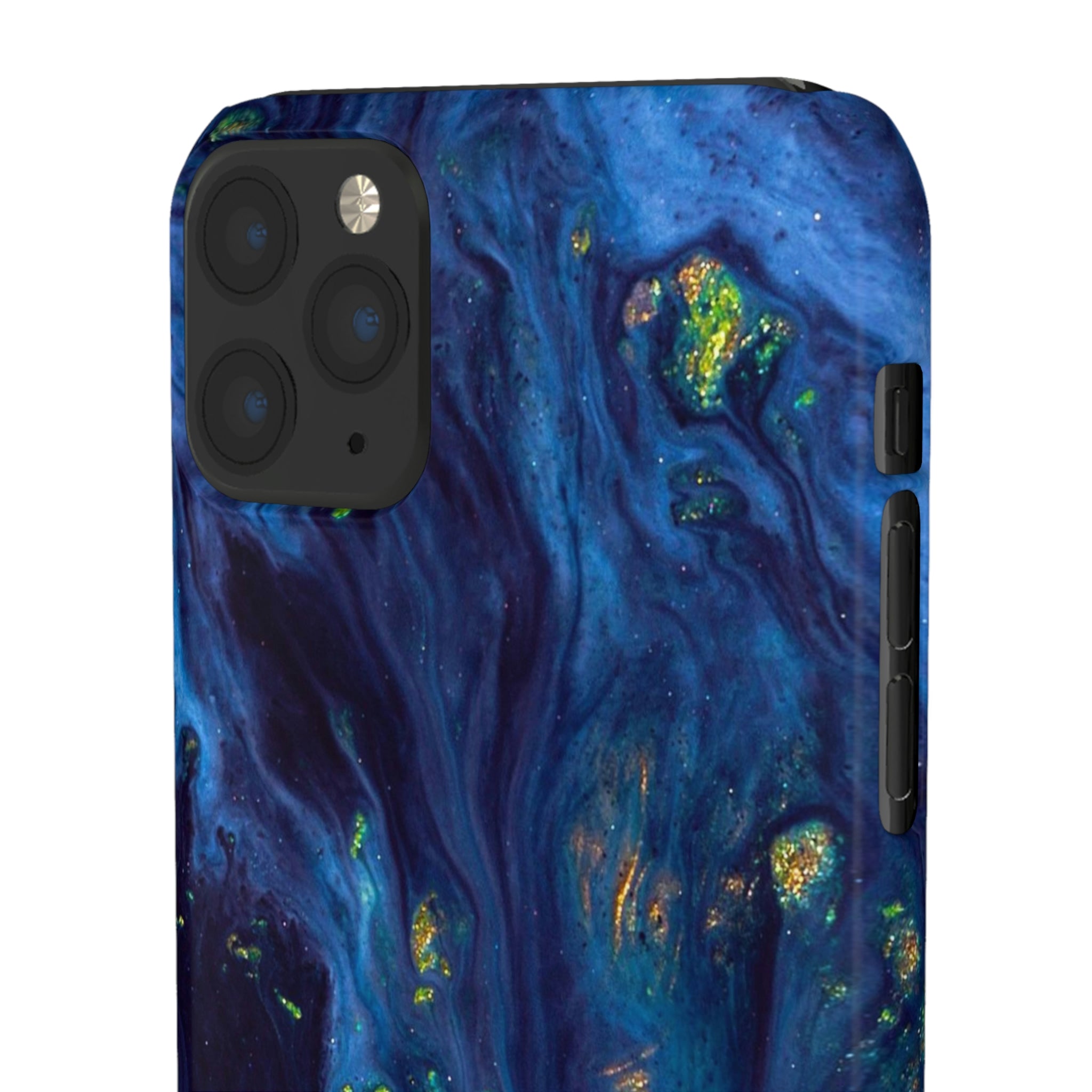 Green Opal Ink Art iPhone Case (Slim) Phone Case