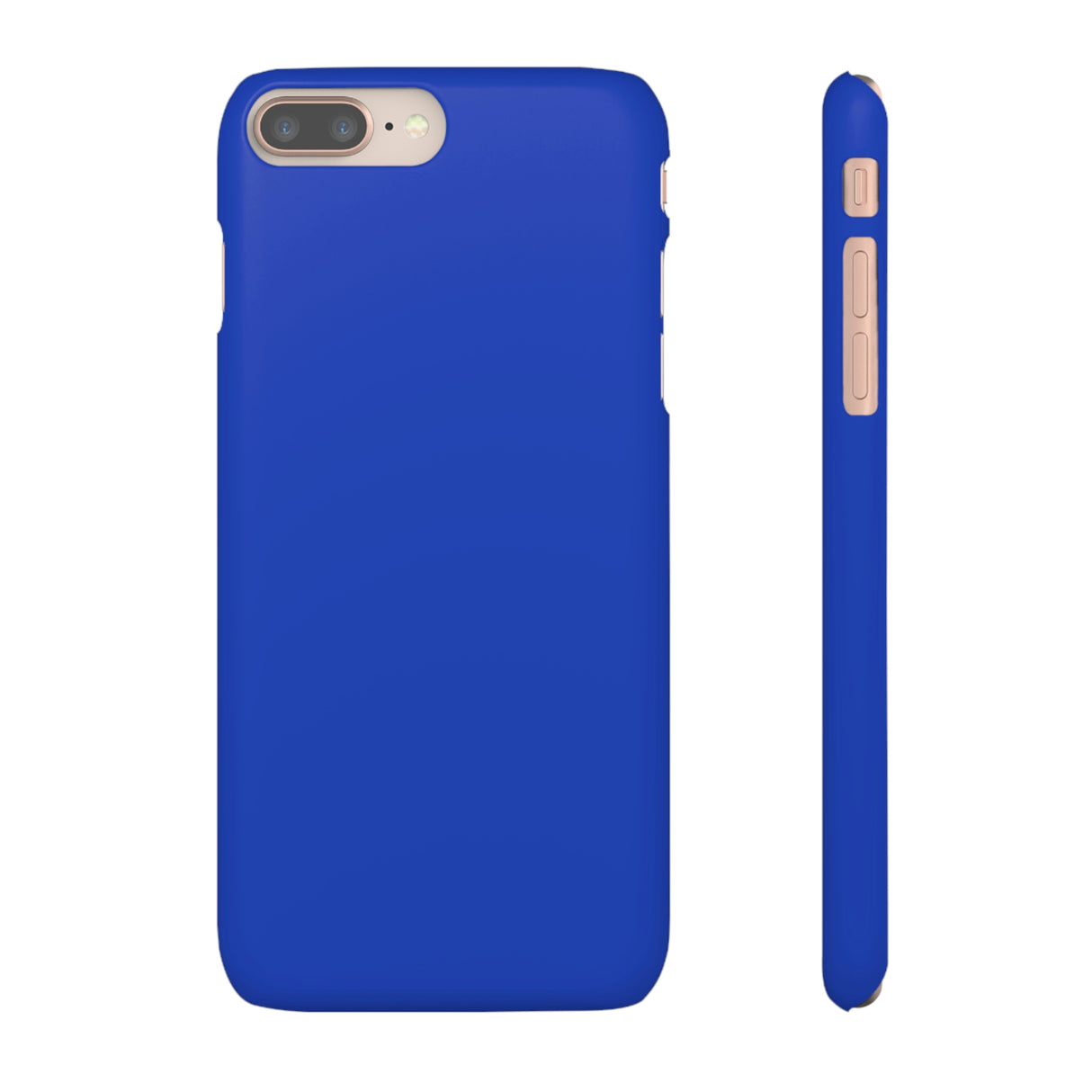 Denim Blue iPhone Case (Slim) iPhone 8 Plus Matte Phone Case