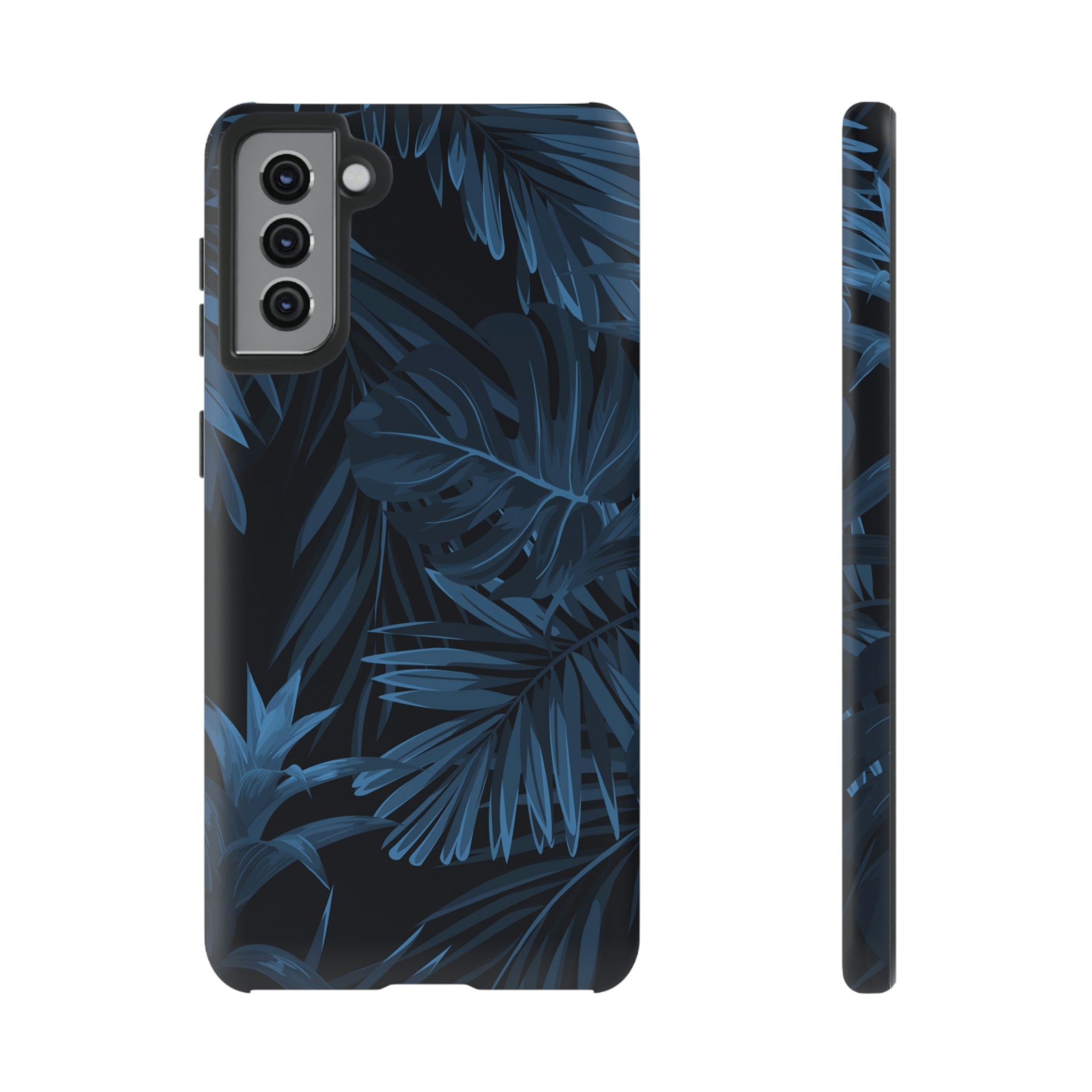 Blue Tropical Android Case (Protective) Samsung Galaxy S21 Plus Matte Phone Case