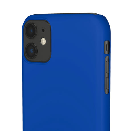 Cobalt Blue iPhone Case (Slim) Phone Case