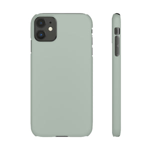 Ash Grey iPhone Case (Slim) iPhone 11 Matte Phone Case