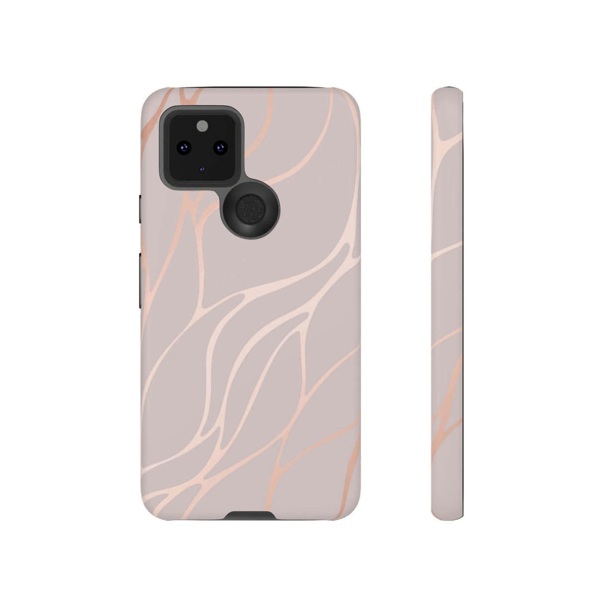 Rose Gold Android Case (Protective) Google Pixel 5 5G Matte Phone Case