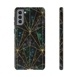 Art Deco Mirror Android Case (Protective) Samsung Galaxy S21 Plus Matte Phone Case